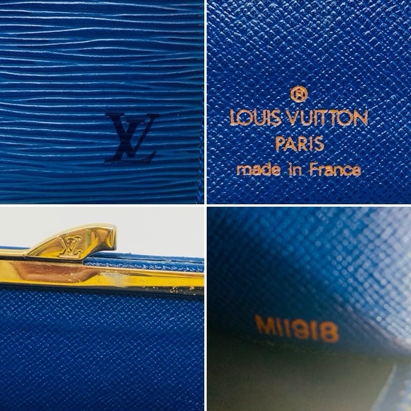 Louis Vuitton Blue Wallet - Picture 8 of 11